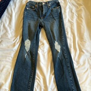 Universal Thread High Rise Straight Jeans, dark wash